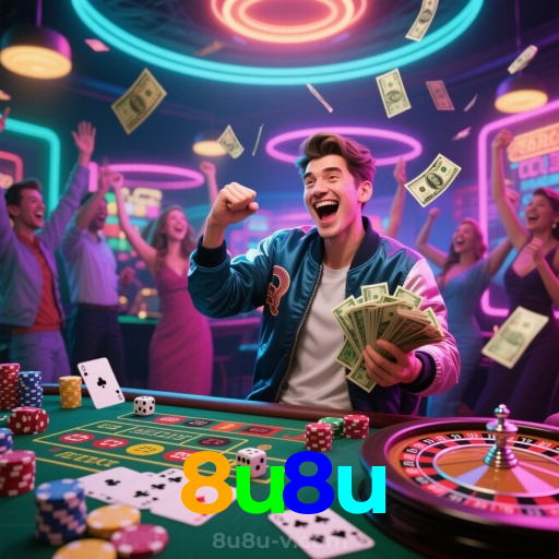 8u8u：Onde a diversão nunca acaba: poker, roleta e apostas no futebol!