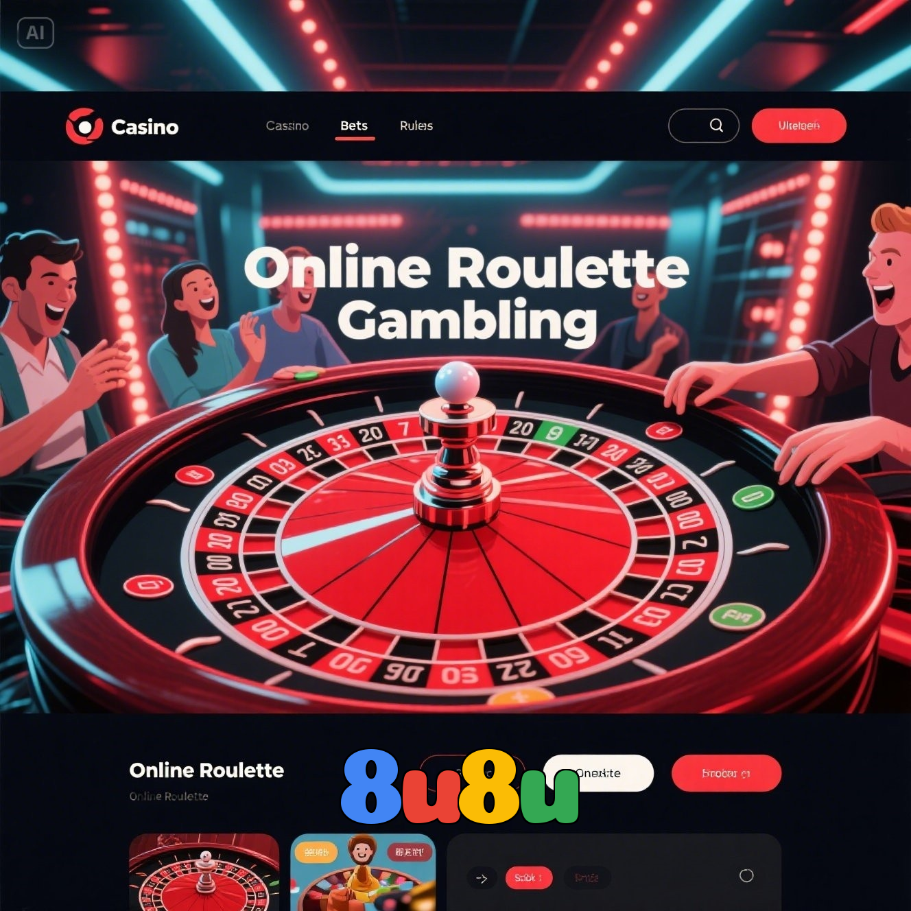 8u8u：Diversão total com blackjack, poker e apostas ao vivo no futebol!